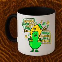 Lemon On A Pear Funny Meme Mug