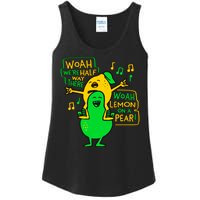 Lemon On A Pear Funny Meme Ladies Essential Tank