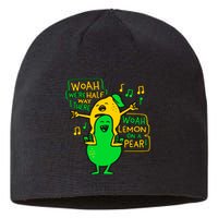 Lemon On A Pear Funny Meme Sustainable Beanie