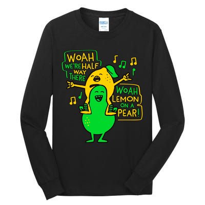 Lemon On A Pear Funny Meme Tall Long Sleeve T-Shirt