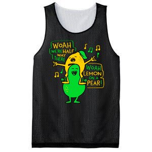 Lemon On A Pear Funny Meme Mesh Reversible Basketball Jersey Tank