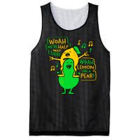 Lemon On A Pear Funny Meme Mesh Reversible Basketball Jersey Tank