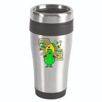 Lemon On A Pear Funny Meme 16oz Travel Tumbler