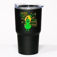 Lemon On A Pear Funny Meme Tumbler