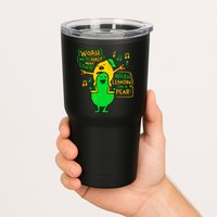 Lemon On A Pear Funny Meme Tumbler