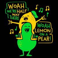 Lemon On A Pear Funny Meme Premium T-Shirt