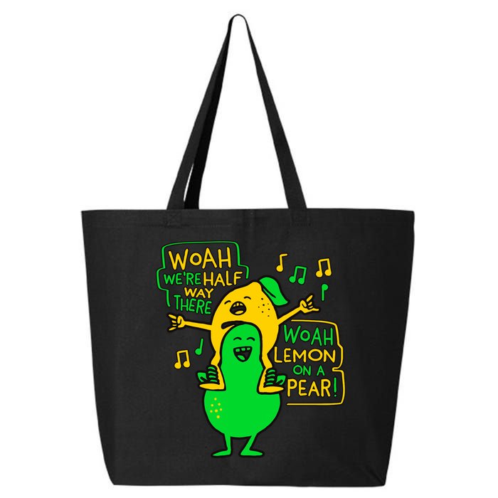 Lemon On A Pear Funny Meme 25L Jumbo Tote