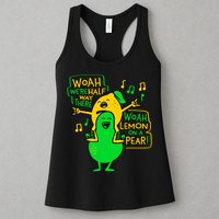 Lemon On A Pear Funny Meme Womens Tank Top