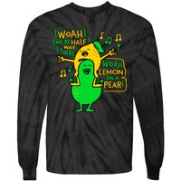 Lemon On A Pear Funny Meme Tie-Dye Long Sleeve Shirt