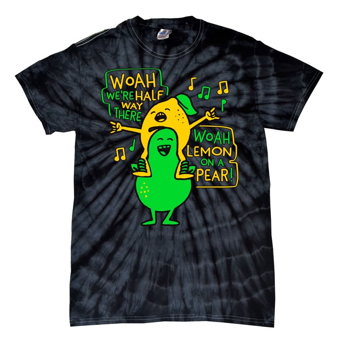 Lemon On A Pear Funny Meme Tie-Dye T-Shirt