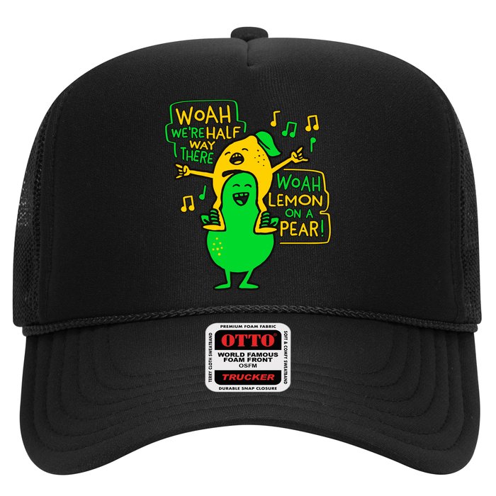 Lemon On A Pear Funny Meme Hat