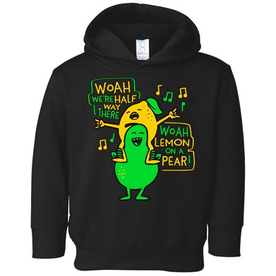 Lemon On A Pear Funny Meme Toddler Hoodie