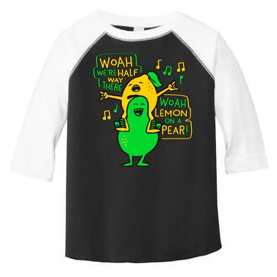 Lemon On A Pear Funny Meme Toddler Fine Jersey T-Shirt