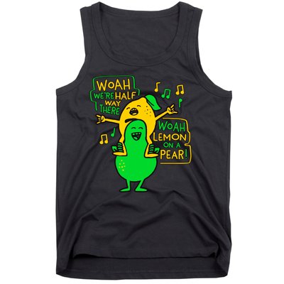 Lemon On A Pear Funny Meme Tank Top