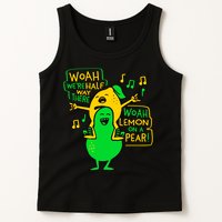 Lemon On A Pear Funny Meme Tank Top
