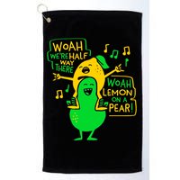 Lemon On A Pear Funny Meme Golf Towel