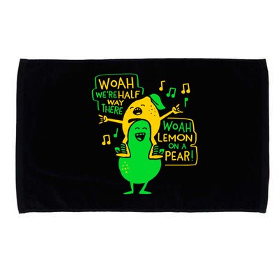 Lemon On A Pear Funny Meme Microfiber Hand Towel