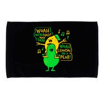 Lemon On A Pear Funny Meme Microfiber Hand Towel