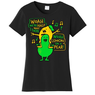 Lemon On A Pear Funny Meme Women's T-Shirt