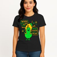 Lemon On A Pear Funny Meme Womens T-Shirt