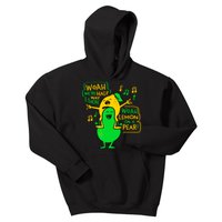 Lemon On A Pear Funny Meme Kids Hoodie