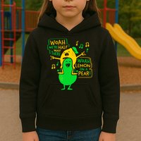 Lemon On A Pear Funny Meme Kids Hoodie