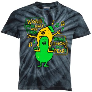 Lemon On A Pear Funny Meme Kids Tie-Dye T-Shirt