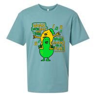 Lemon On A Pear Funny Meme Sueded Cloud Jersey T-Shirt
