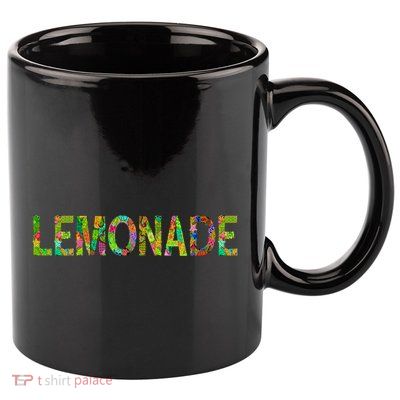 Lemonade Word Art 11oz C Handle Ceramic Mug