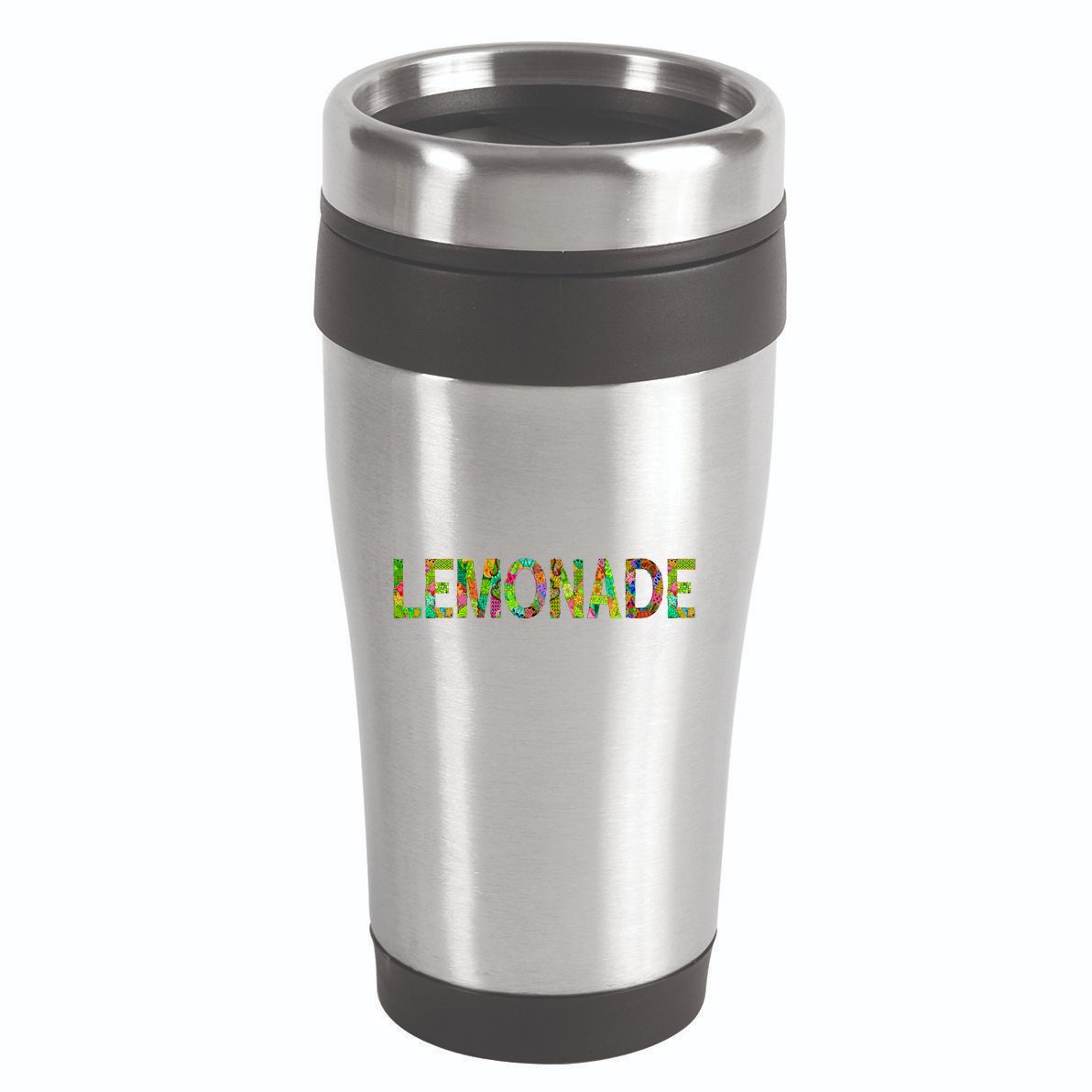 Lemonade Word Art 16oz Travel Tumbler