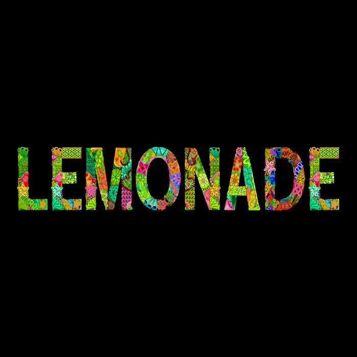 Lemonade Word Art Tie-Dye T-Shirt