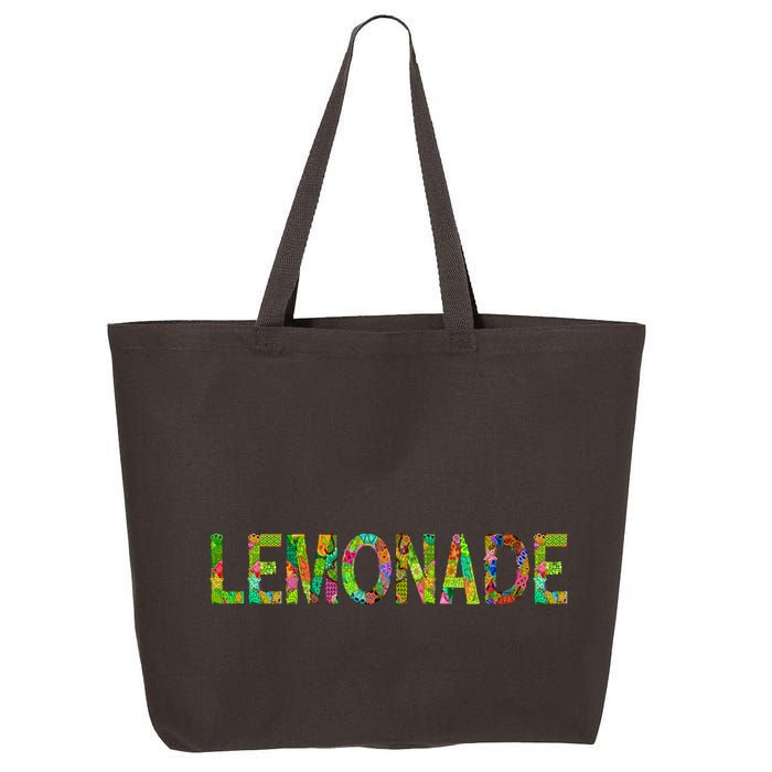Lemonade Word Art 25L Jumbo Tote