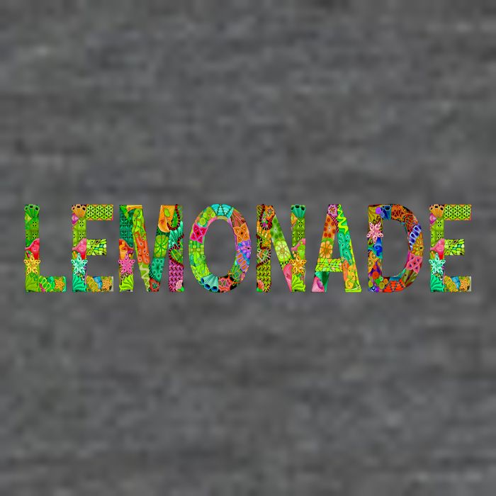 Lemonade Word Art 25L Jumbo Tote