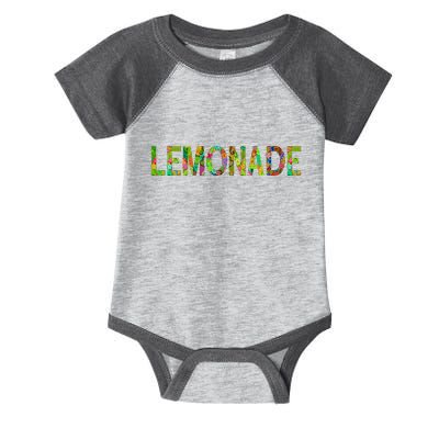 Lemonade Word Art Infant Baby Jersey Bodysuit