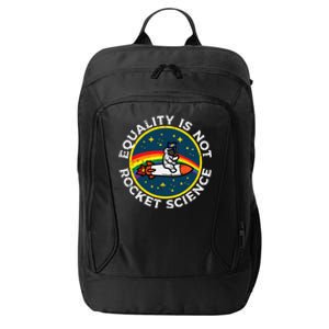 Lgbt Equality Not Rocket Science Pride Ally City Backpack