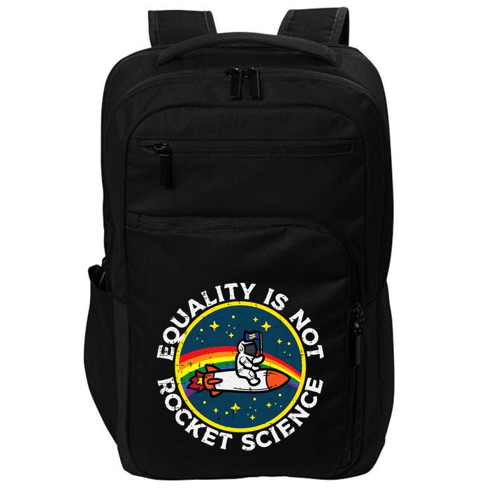 Lgbt Equality Not Rocket Science Pride Ally Impact Tech Backpack