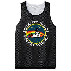 Lgbt Equality Not Rocket Science Pride Ally Mesh Reversible Basketball Jersey Tank