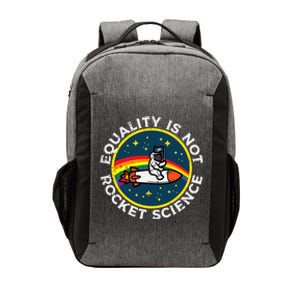 Lgbt Equality Not Rocket Science Pride Ally Vector Backpack