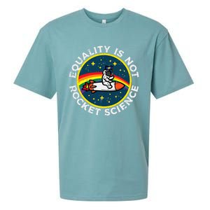 Lgbt Equality Not Rocket Science Pride Ally Sueded Cloud Jersey T-Shirt