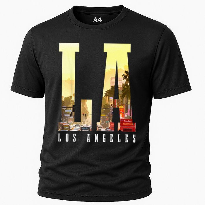 Loteria El Nopal Cactus Tombstone Cooling Performance Crew T-Shirt