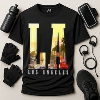 Loteria El Nopal Cactus Tombstone Cooling Performance Crew T-Shirt