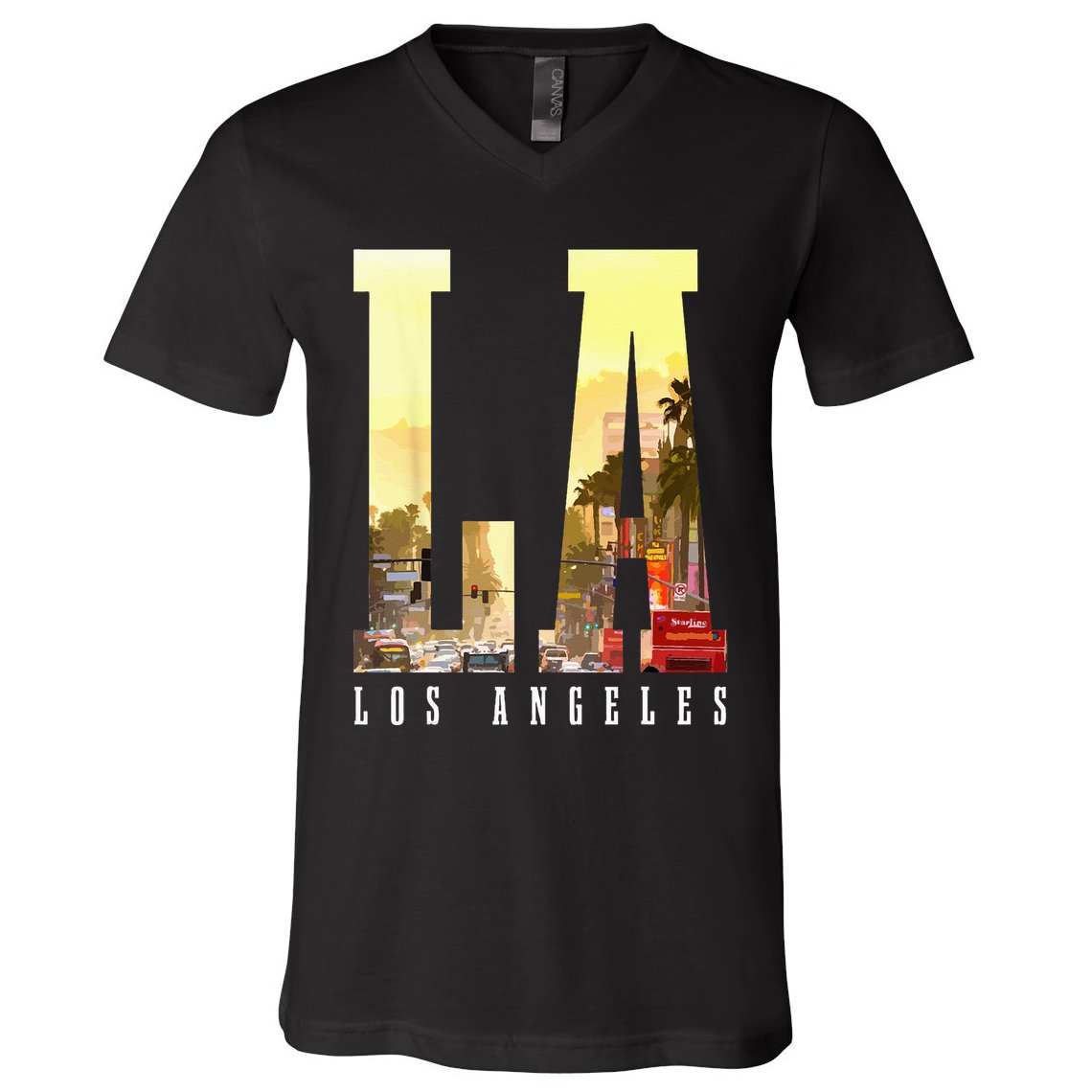 Loteria El Nopal Cactus Tombstone V-Neck T-Shirt