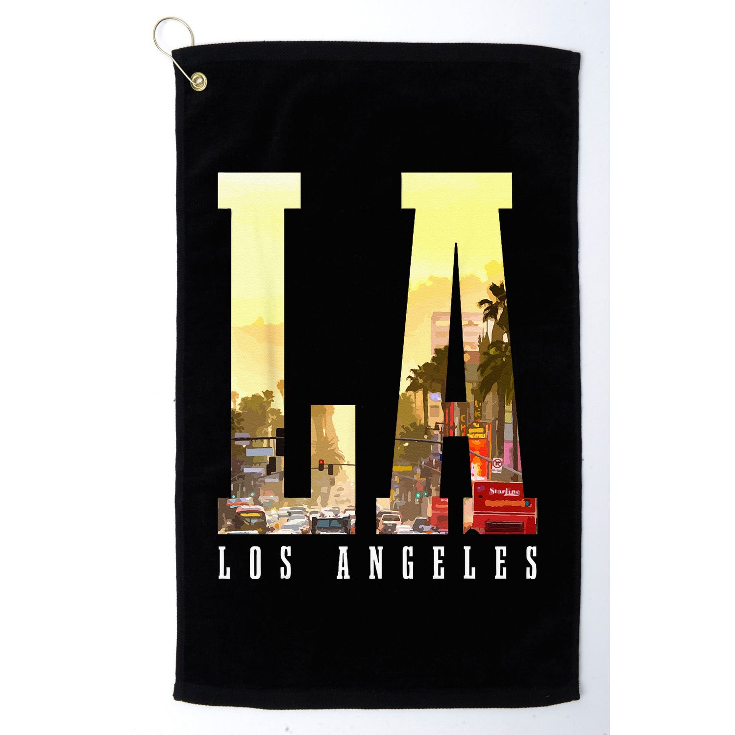 Loteria El Nopal Cactus Tombstone Golf Towel