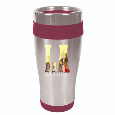 Loteria El Nopal Cactus Tombstone 16oz Travel Tumbler