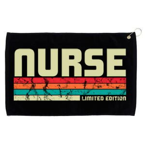 Limited Edition Nurse Profession Nursing Career Funny Work Cute Gift Grommeted Golf Towel