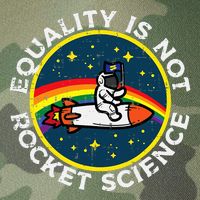 Lgbt Equality Not Rocket Science Pride Ally Legacy Tie Dye Trucker Hat