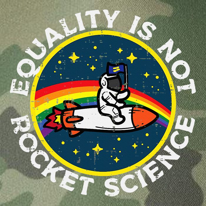 Lgbt Equality Not Rocket Science Pride Ally Legacy Tie Dye Trucker Hat