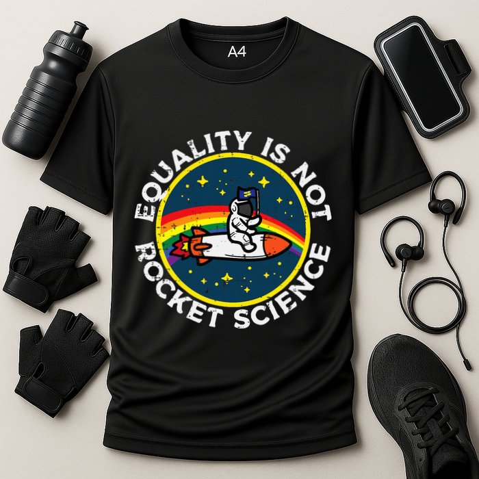 Lgbt Equality Not Rocket Science Pride Ally Performance Shirt