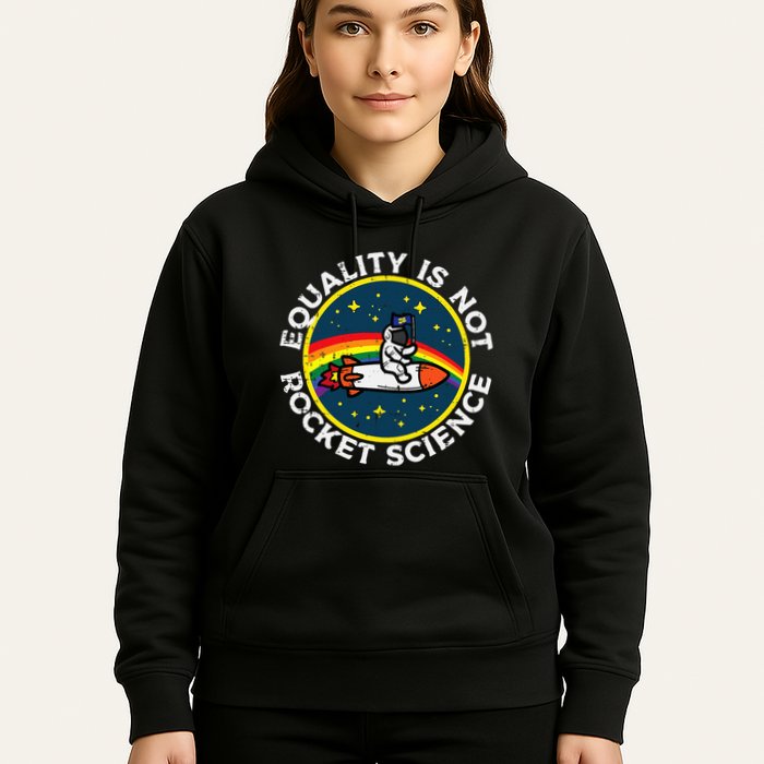 Lgbt Equality Not Rocket Science Pride Ally Hoodie