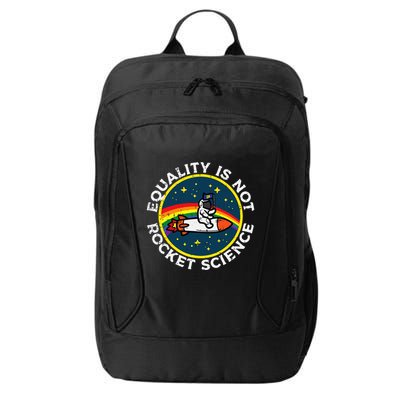 Lgbt Equality Not Rocket Science Pride Ally City Backpack